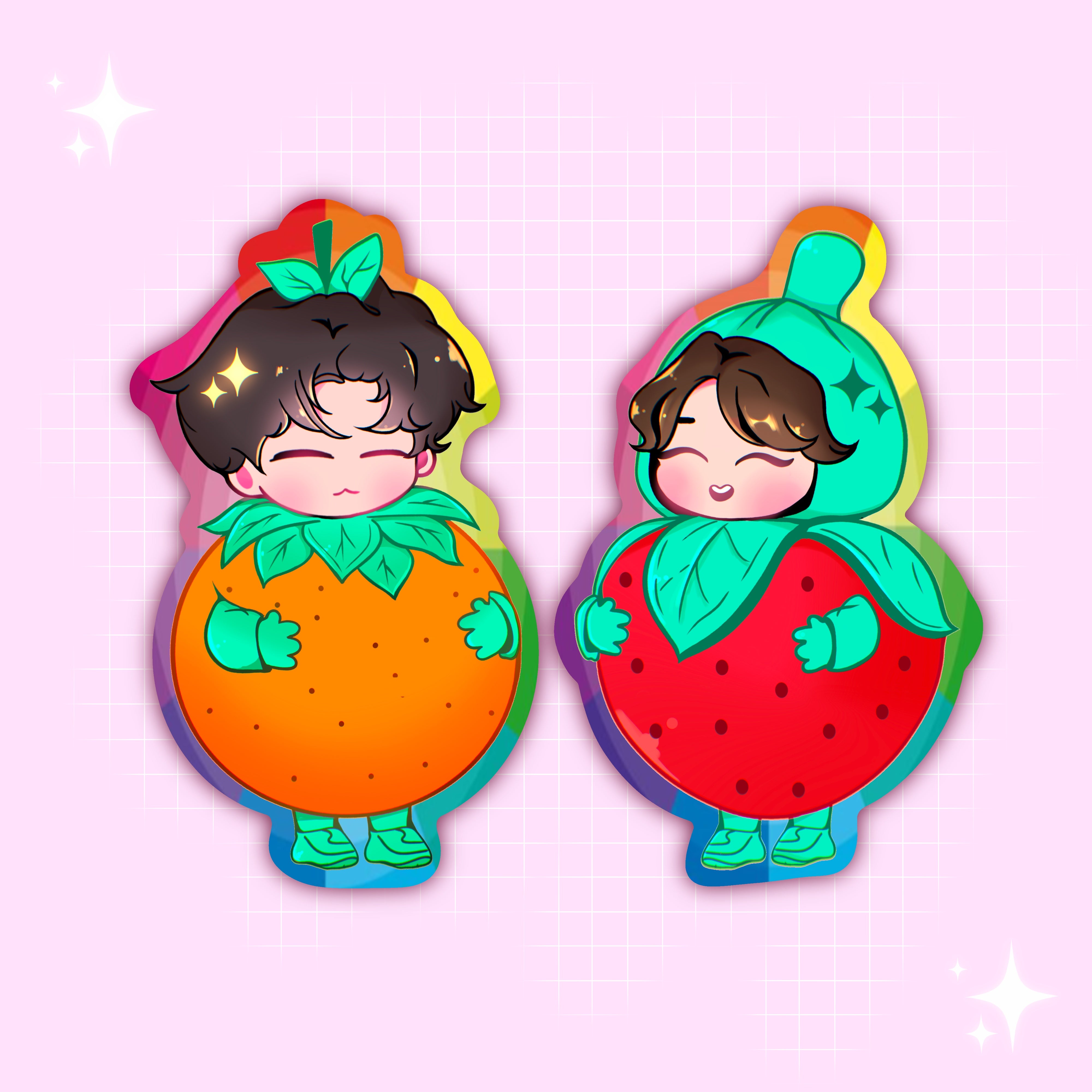 Pegatinas de Frutas Sope