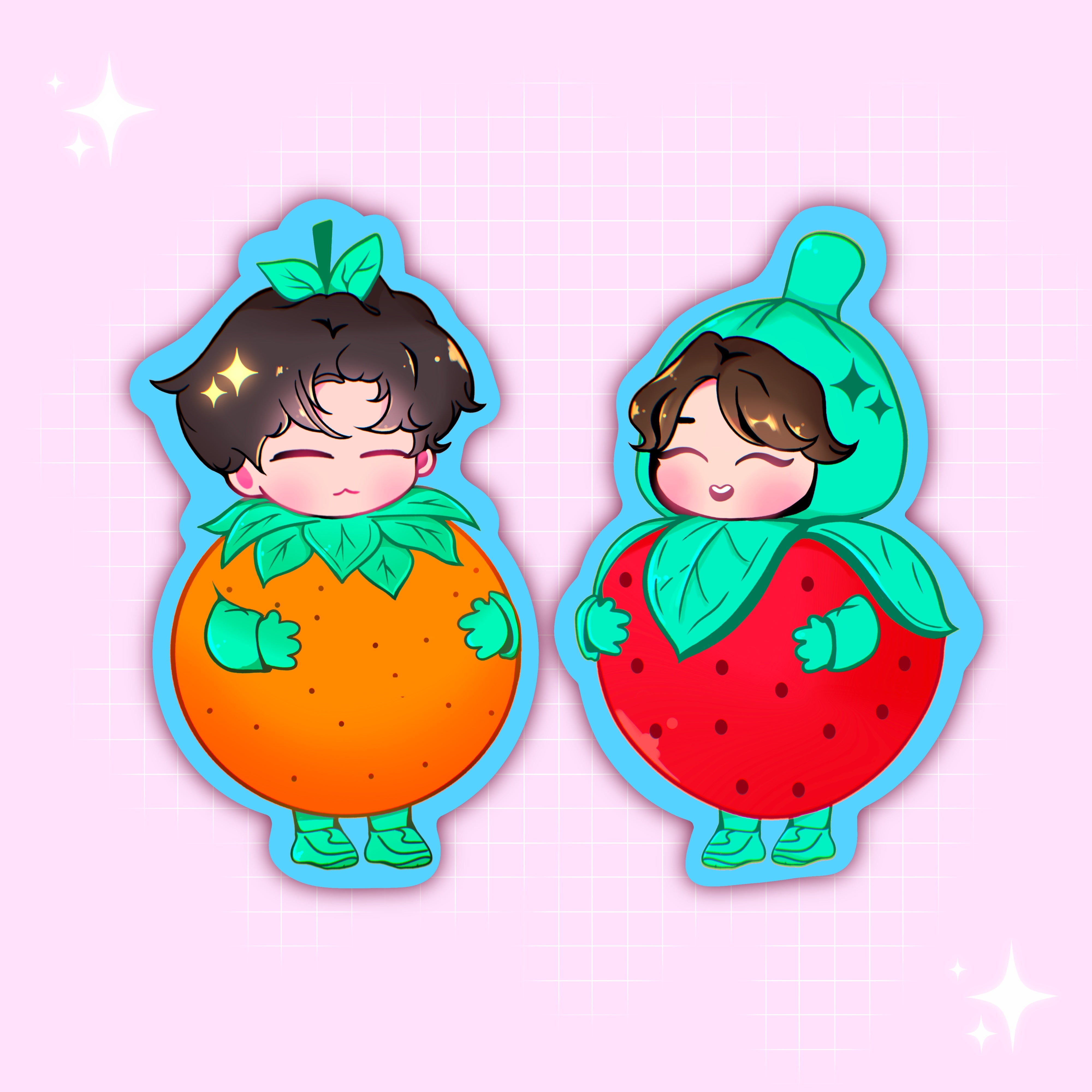 Pegatinas de Frutas Sope