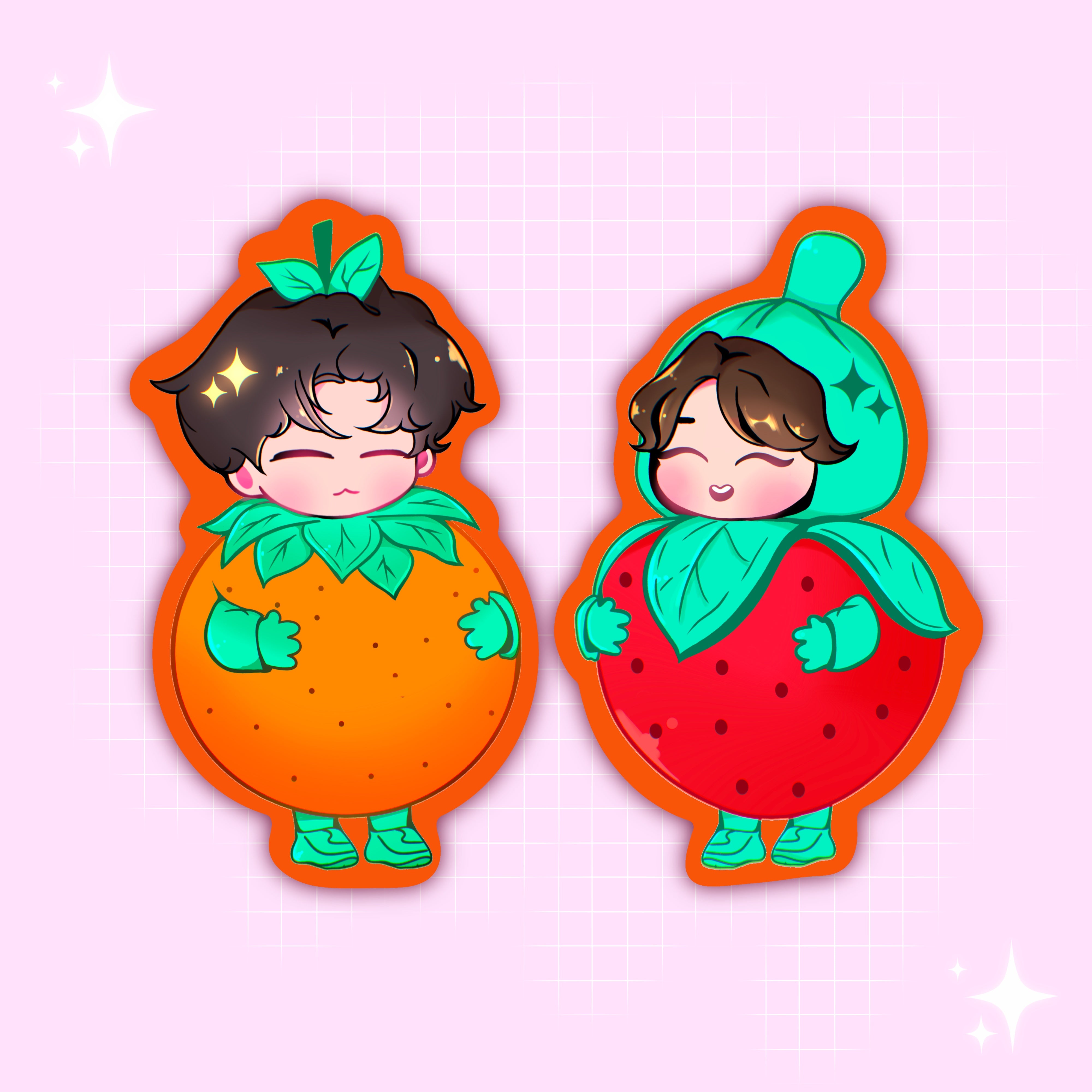 Pegatinas de Frutas Sope