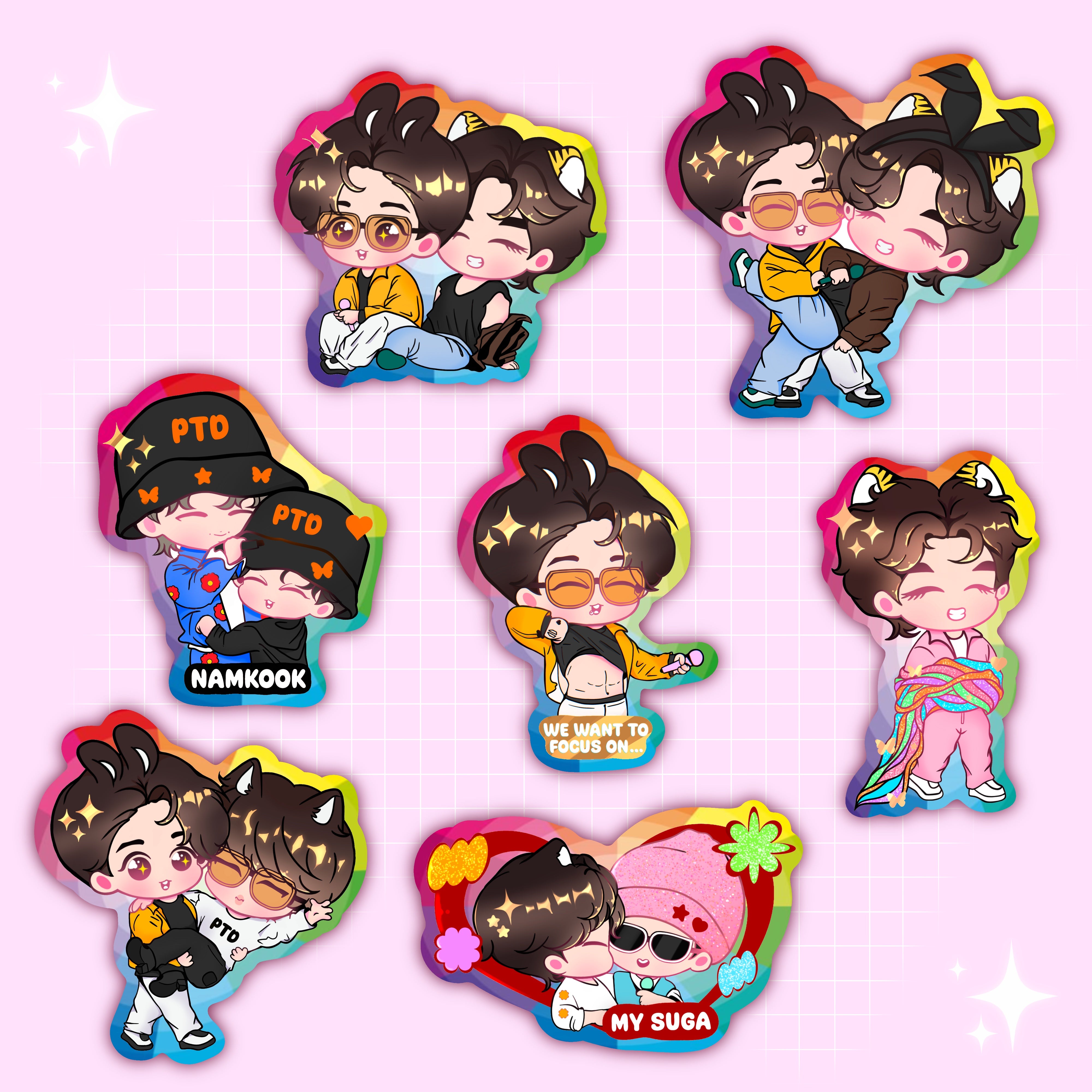PTD Las Vegas stickers