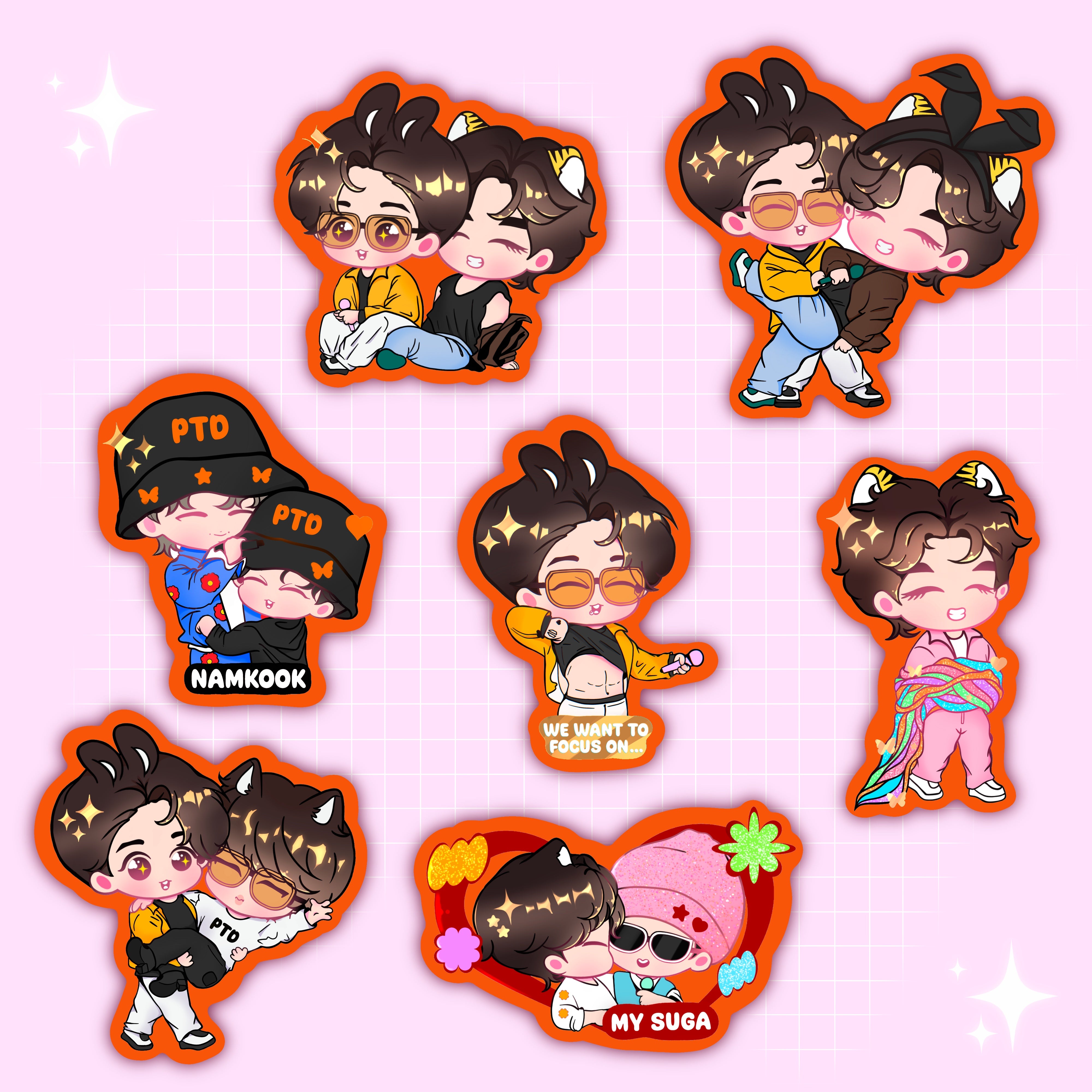 PTD Las Vegas stickers