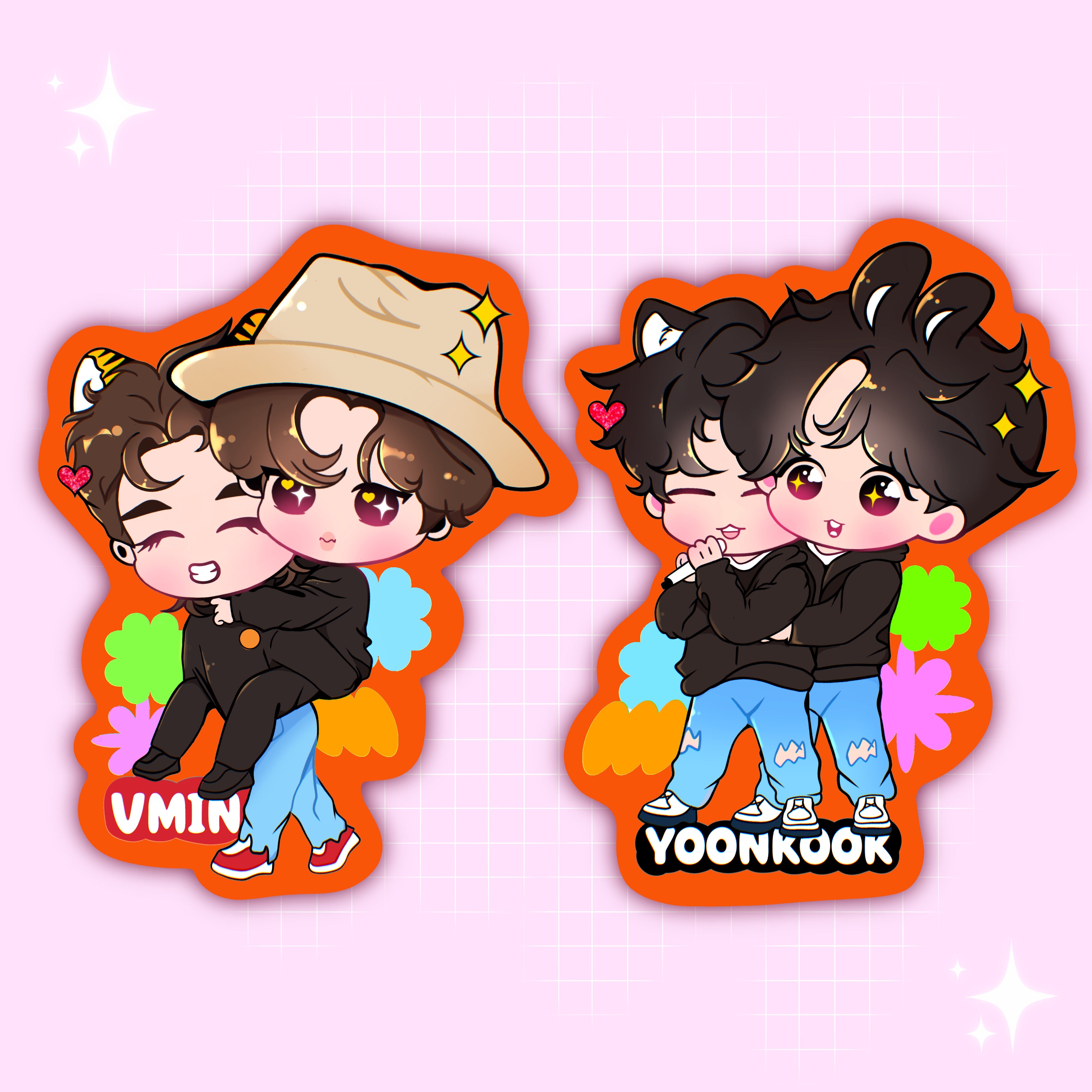 PTD Seoul YoonKook and VMin Stickers