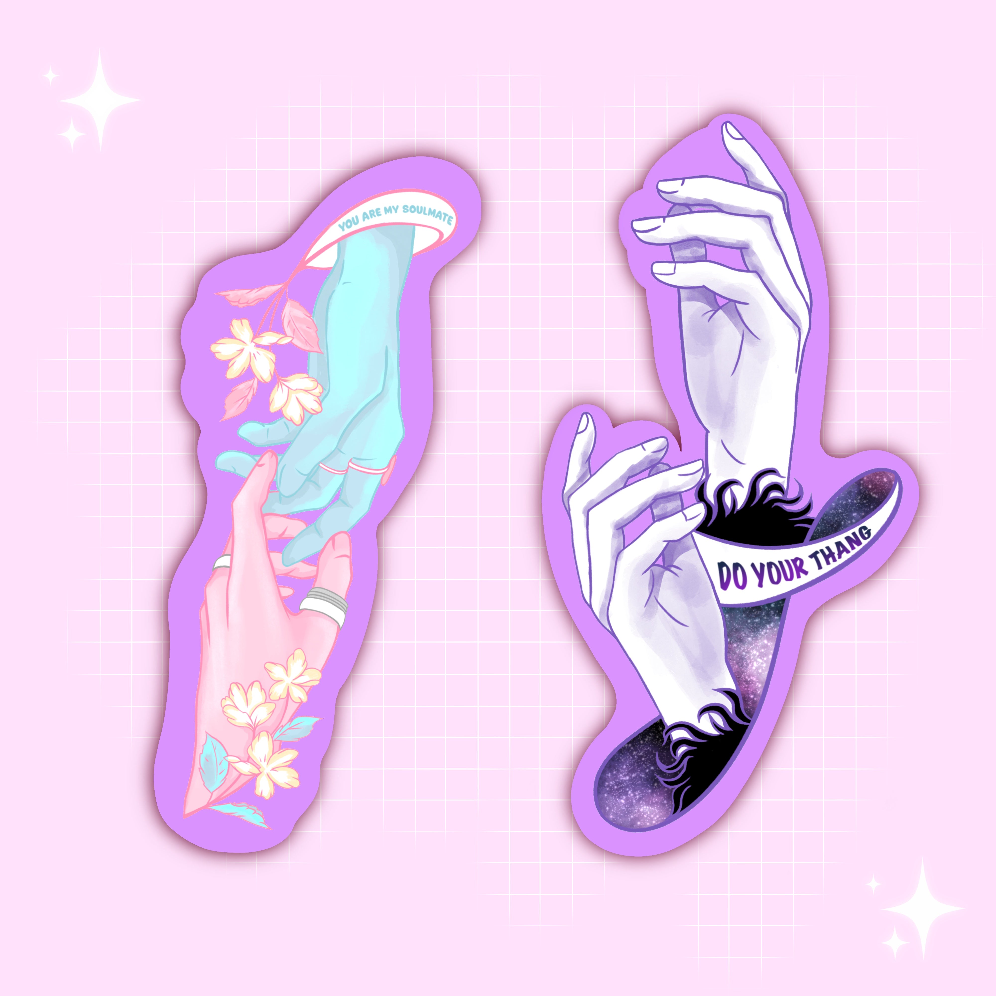 Black Swan and Friends Stickers