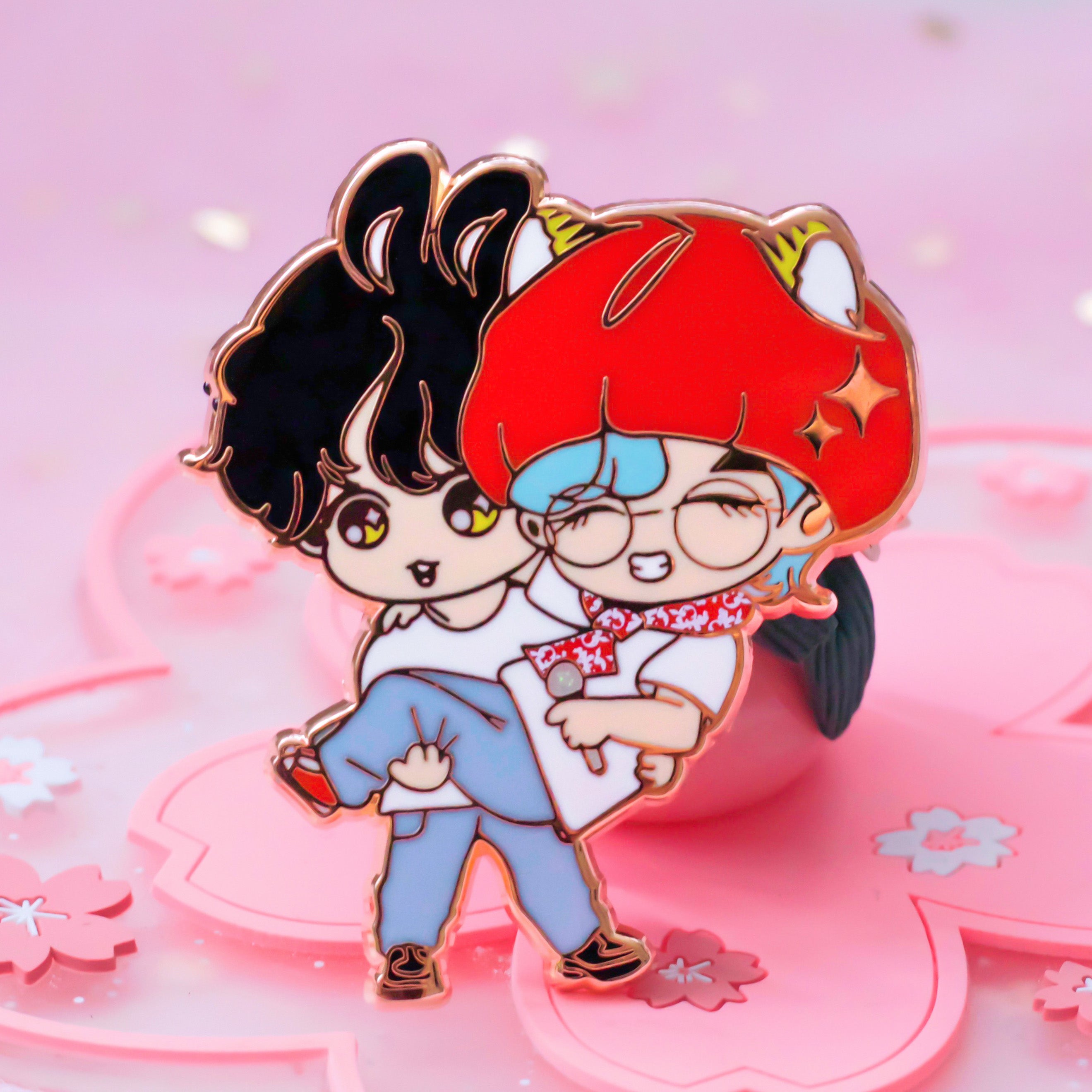 Anpanman Taekook - Enamel Pin