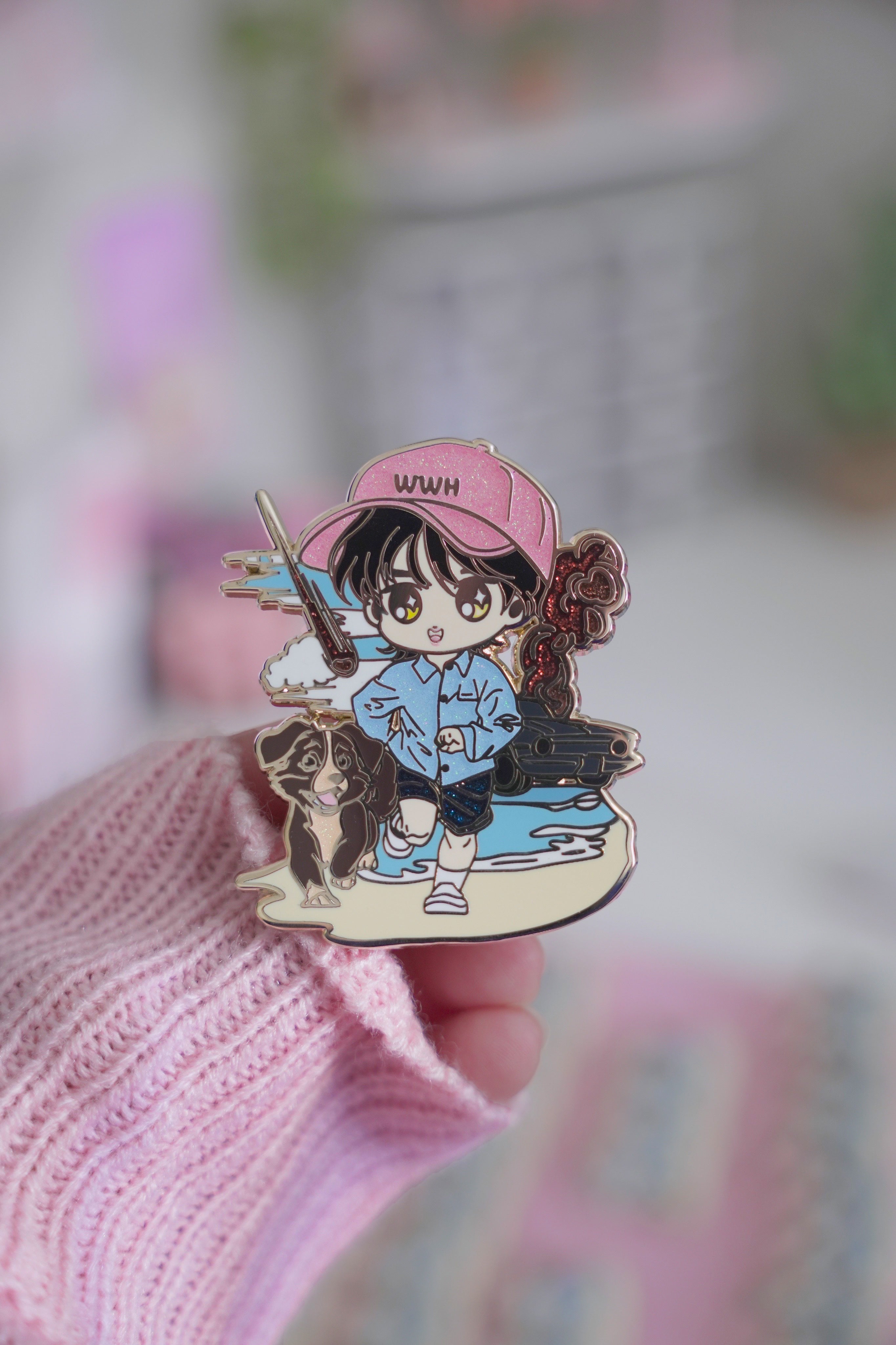 Running Wild - Jin Enamel Pin