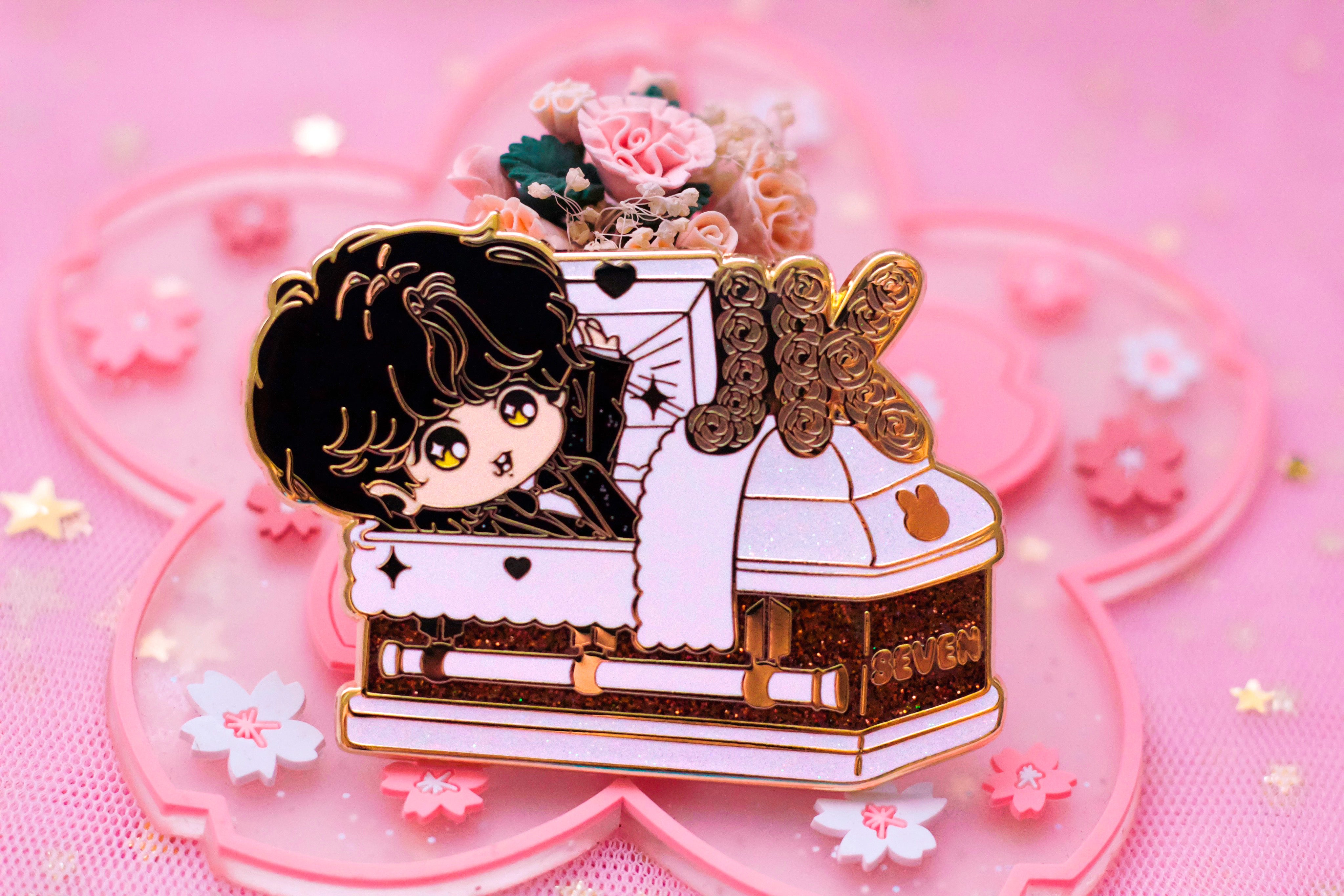 Seven - Jungkook Enamel Pins