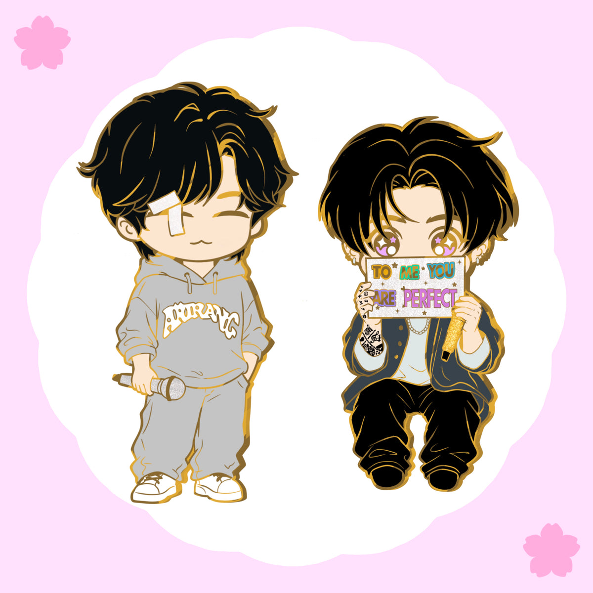 Los Angeles YoonKook - Enamel Pins