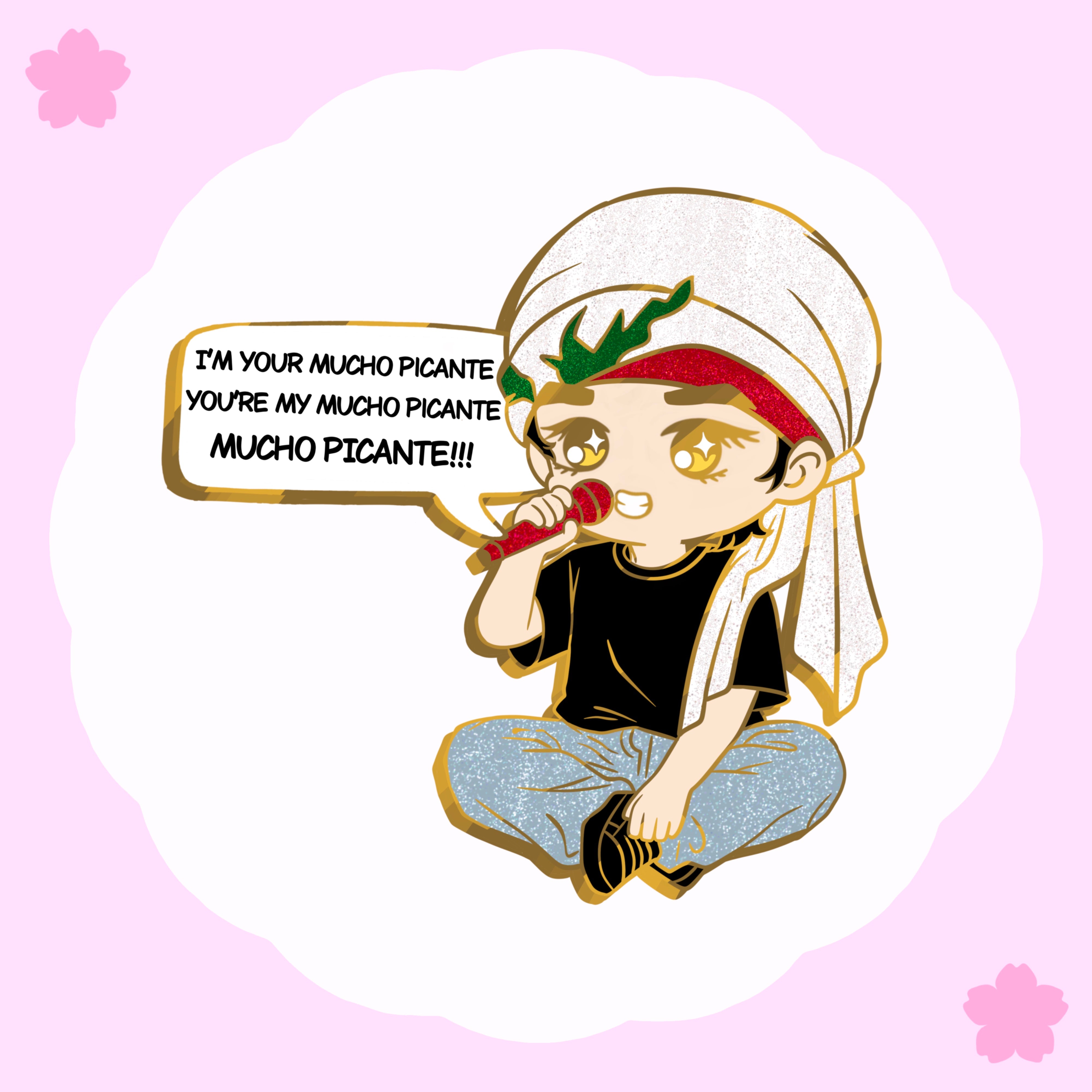 Mucho Picante - Tae Enamel Pin