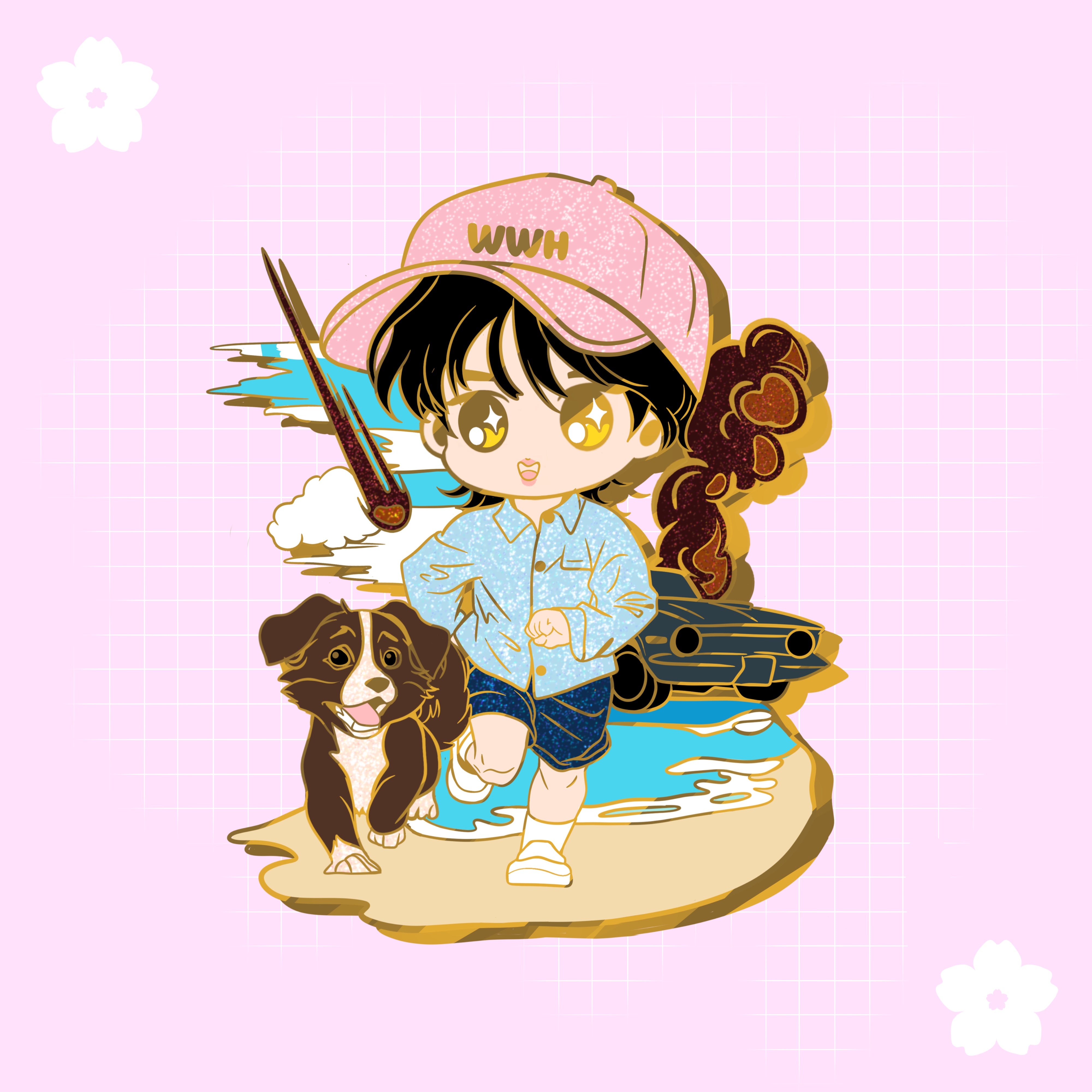 Running Wild - Jin Enamel Pin