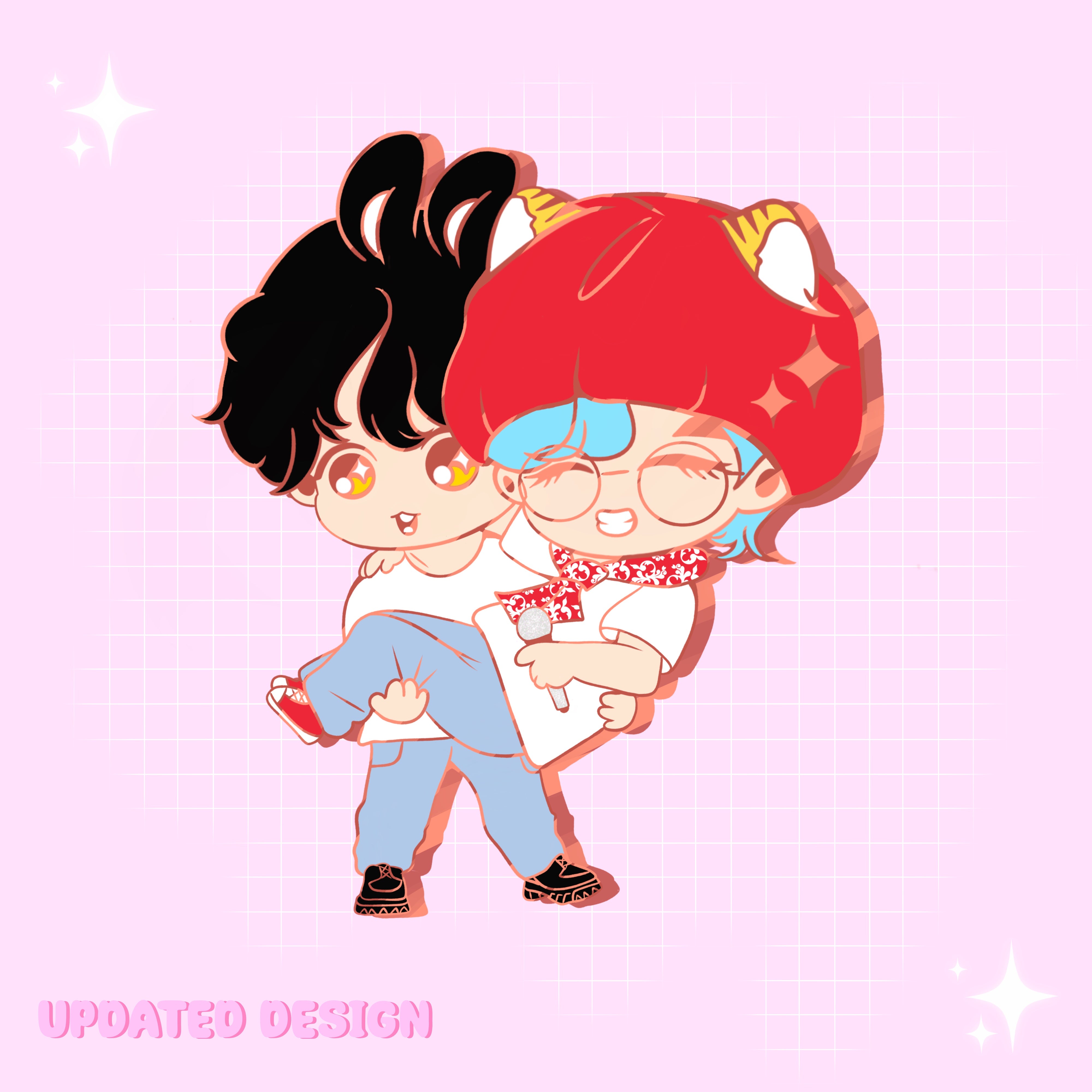 Anpanman Taekook - Enamel Pin