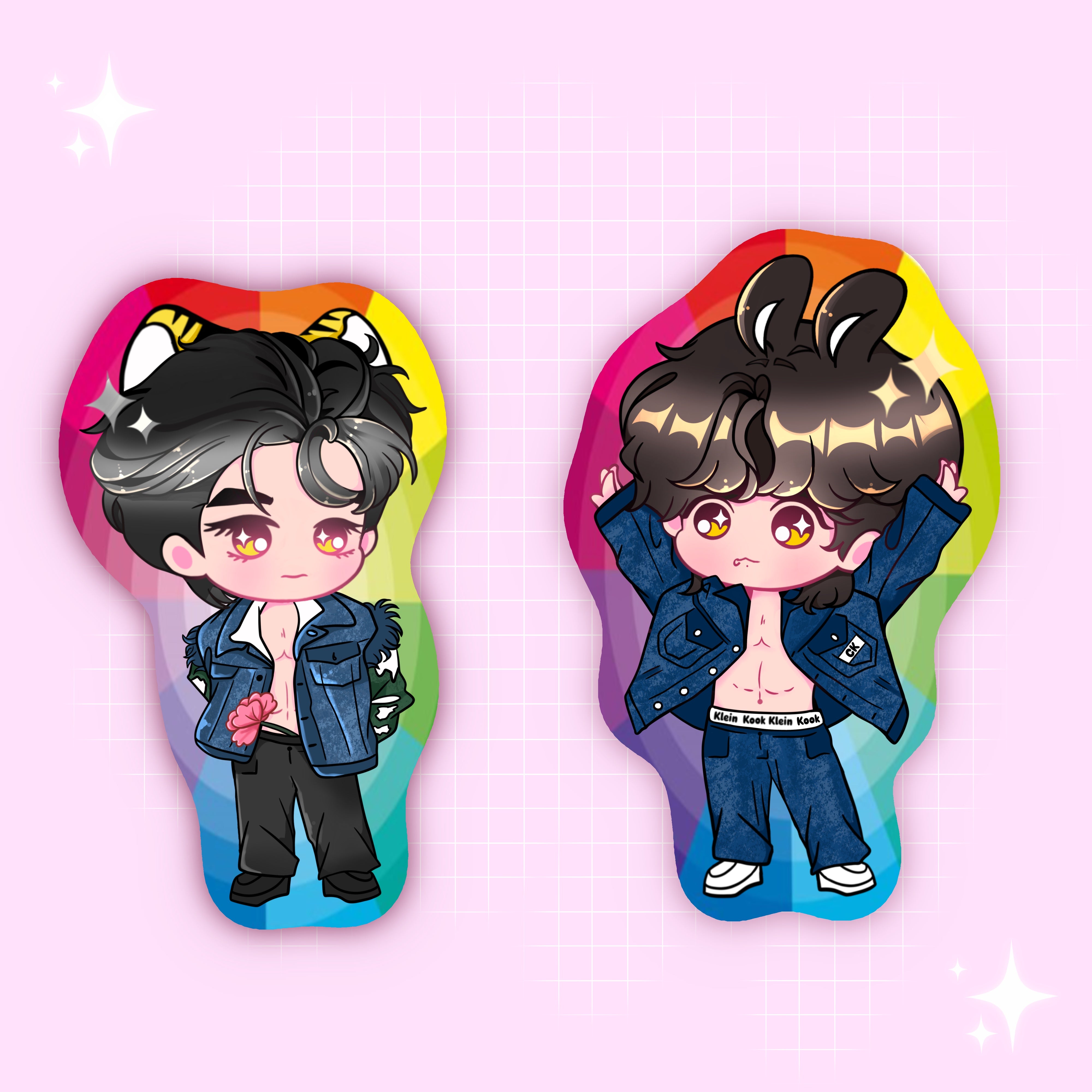 Denim Cuties - Taekook Stickers