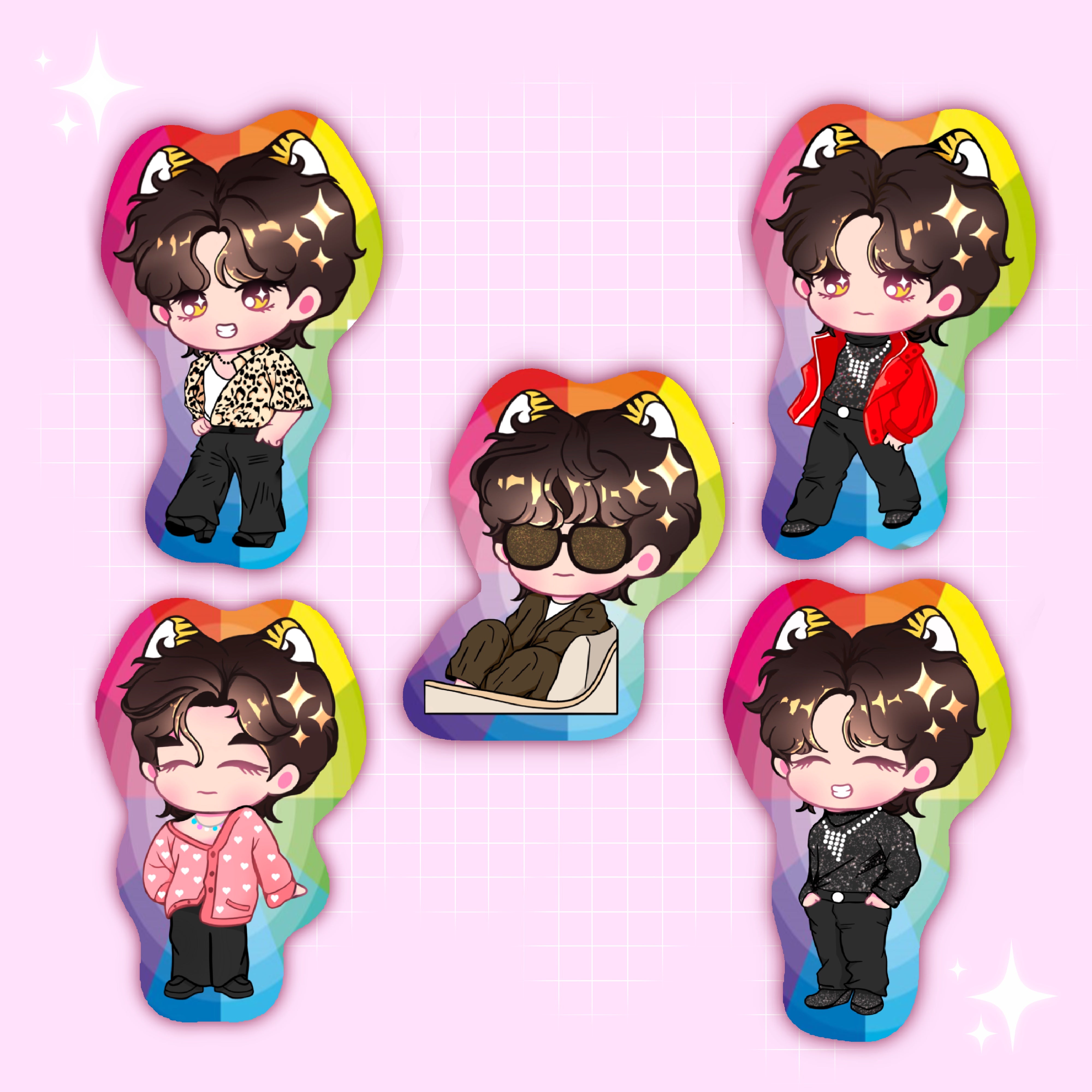TaehyungxParis Stickers