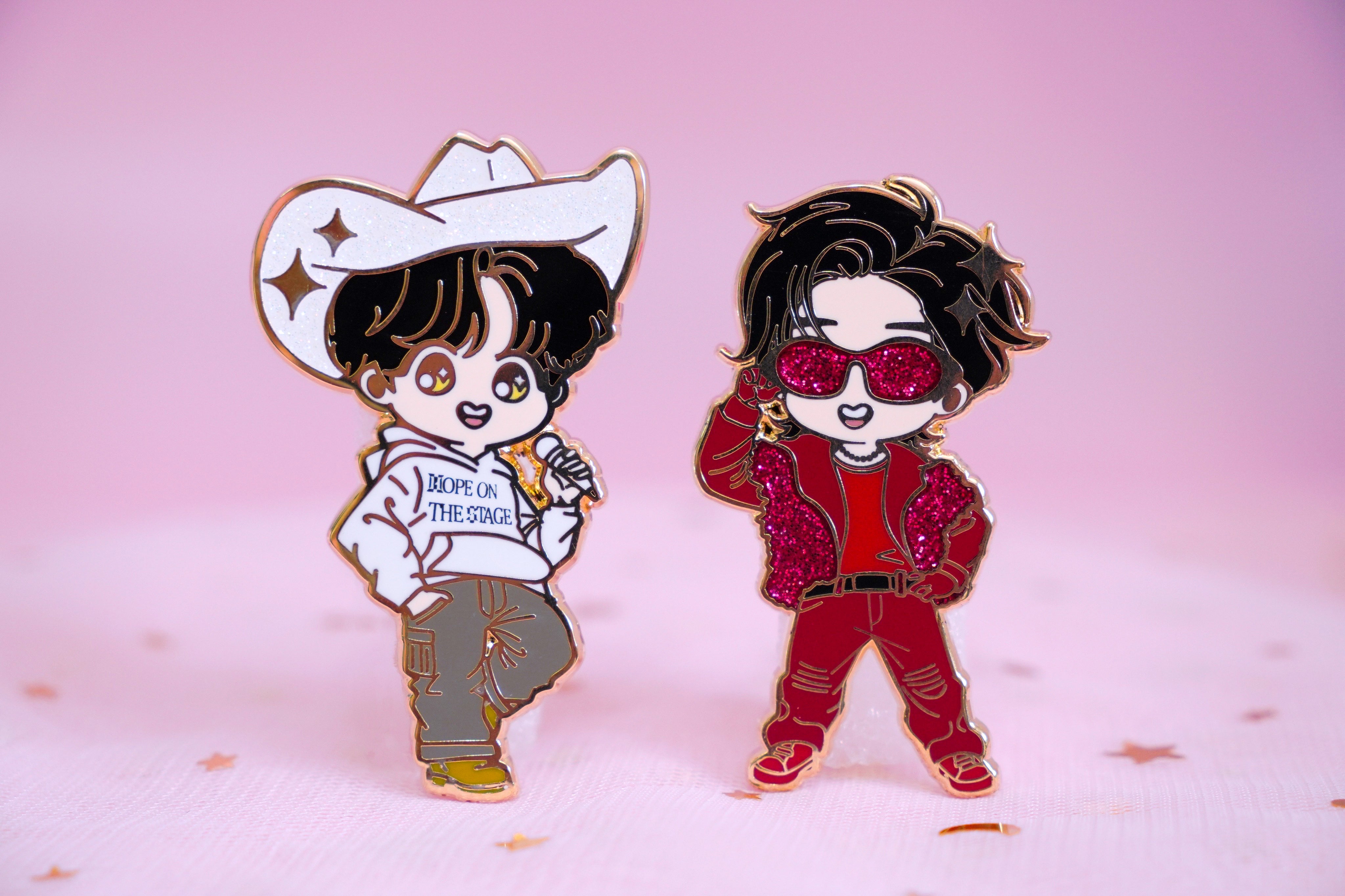 Hope on the Stage - J Hope Enamel Pins