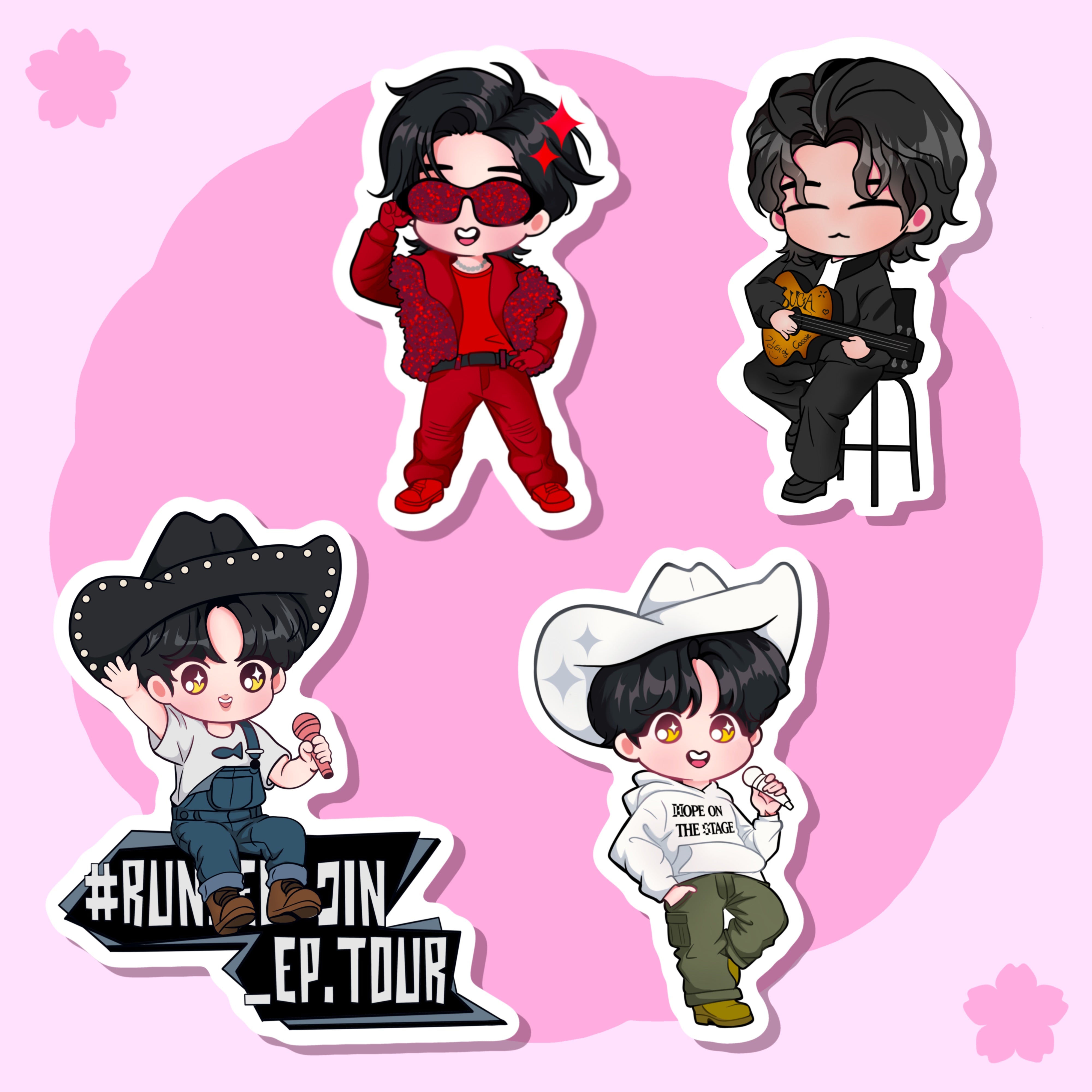 Solo Concert Stickers
