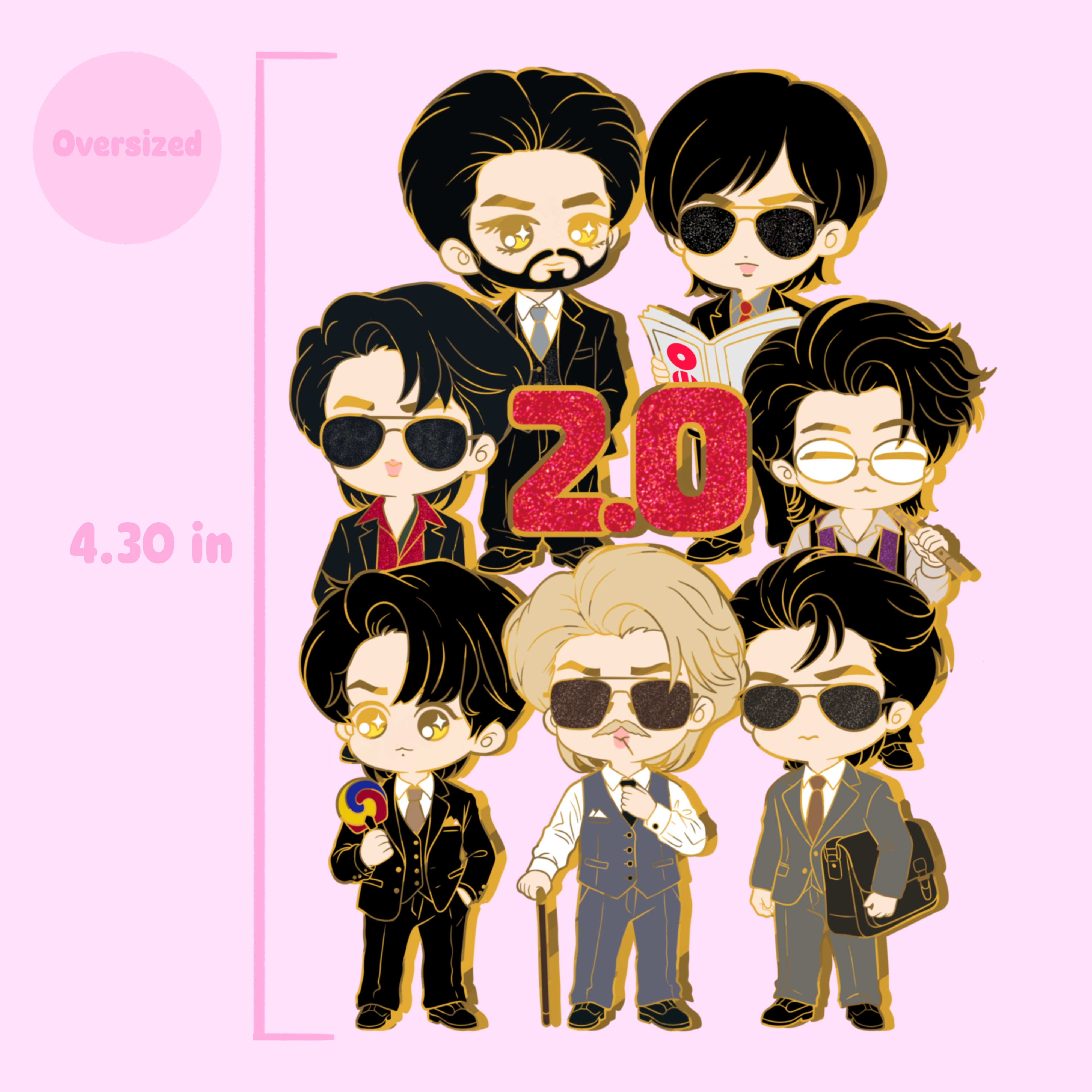 2.0 - Enamel Pin [Pre-Order]
