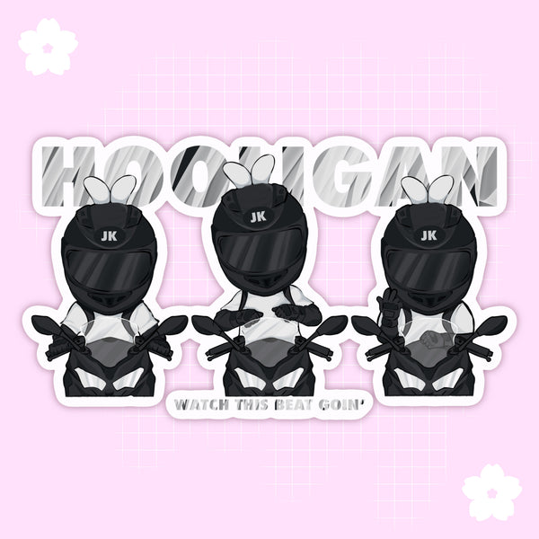Biker Koo - Sticker
