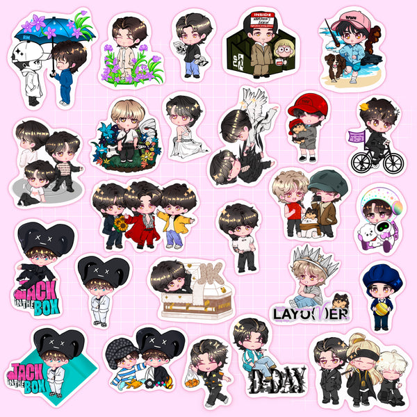 BTS Chapter 2 Stickers