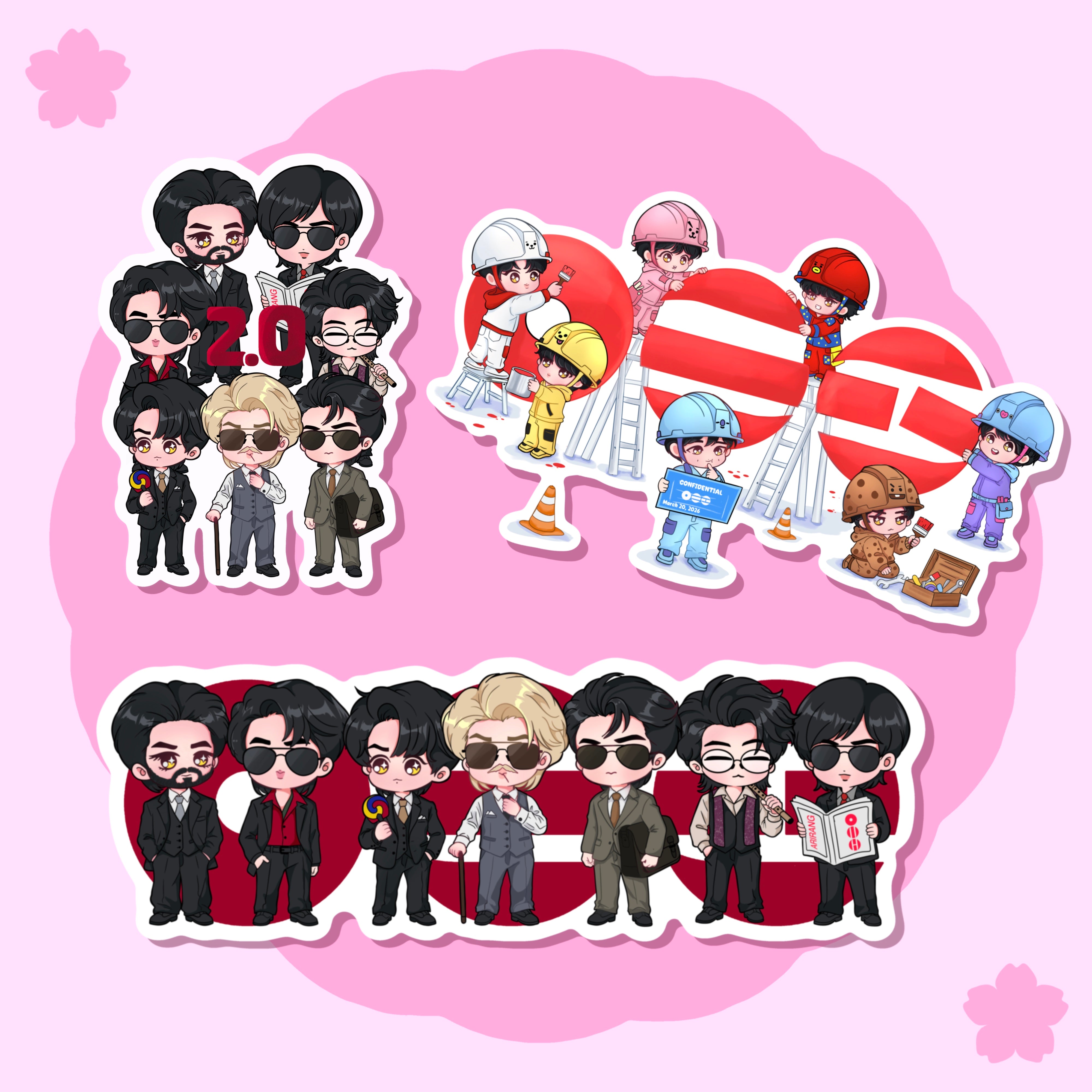 Arirang - Stickers
