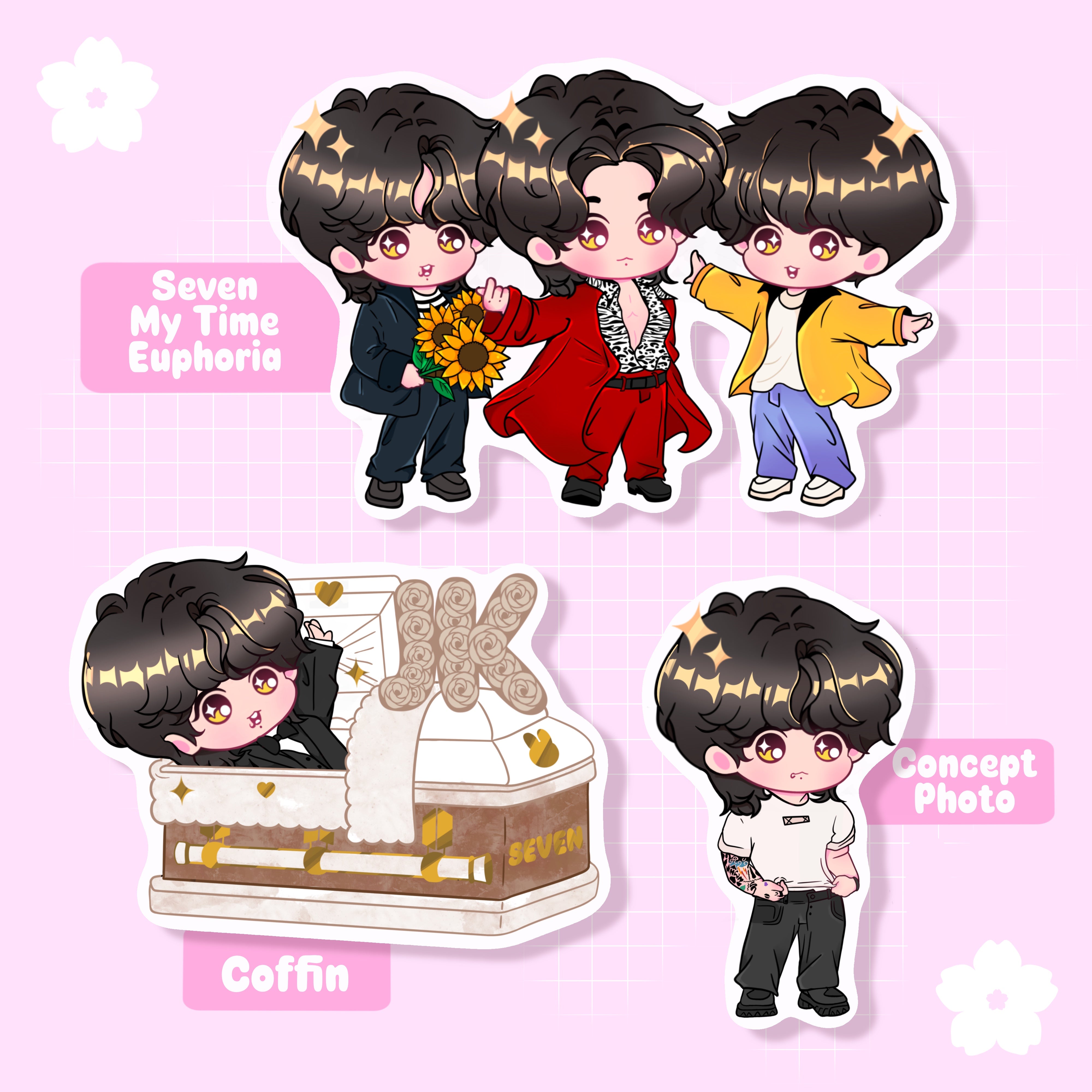 BTS Chapter 2 Stickers – MalvaEly