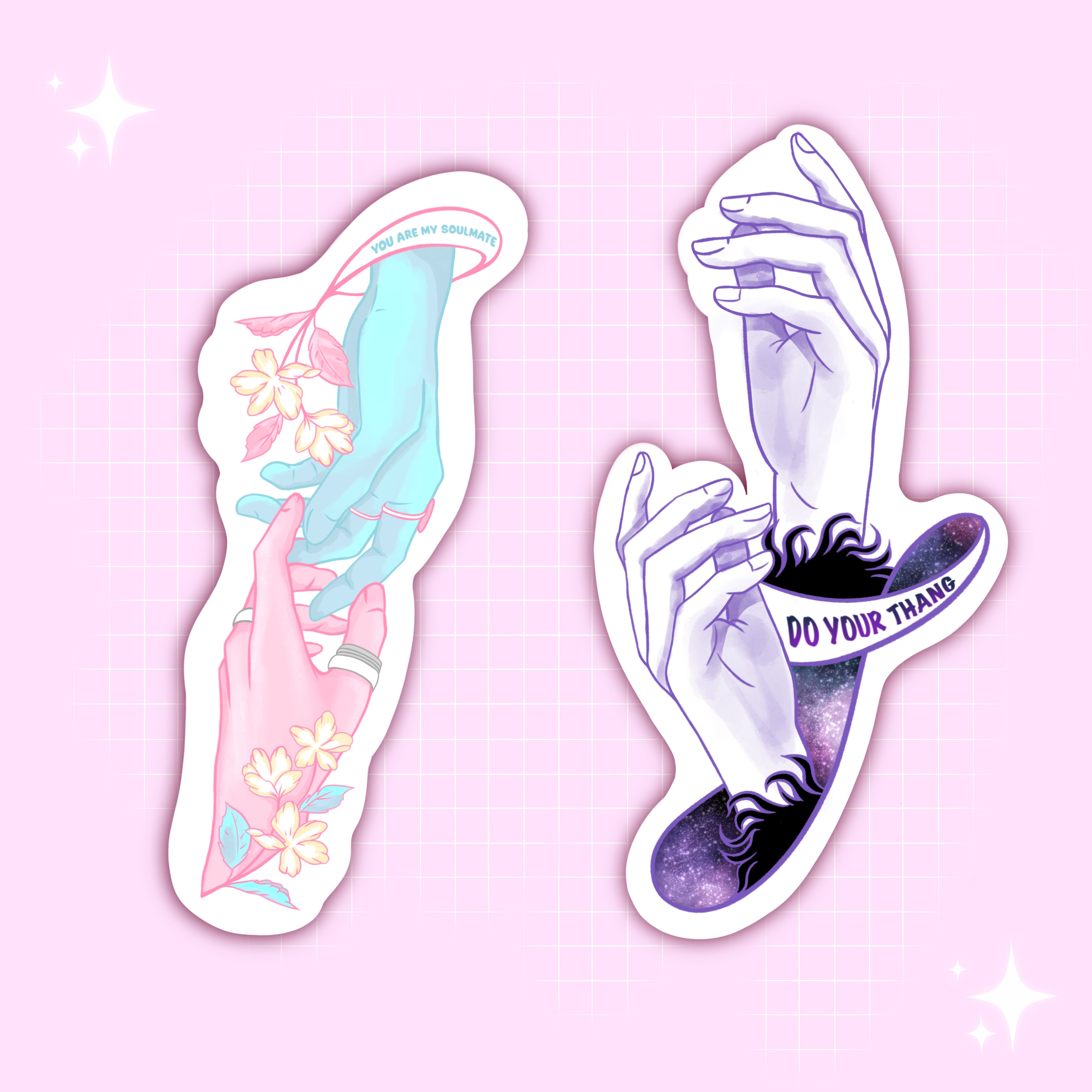 Black Swan and Friends Stickers