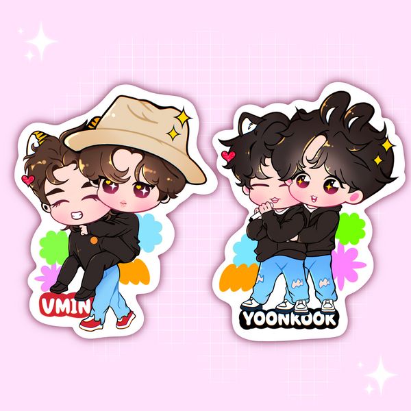 PTD Seoul YoonKook and VMin Stickers