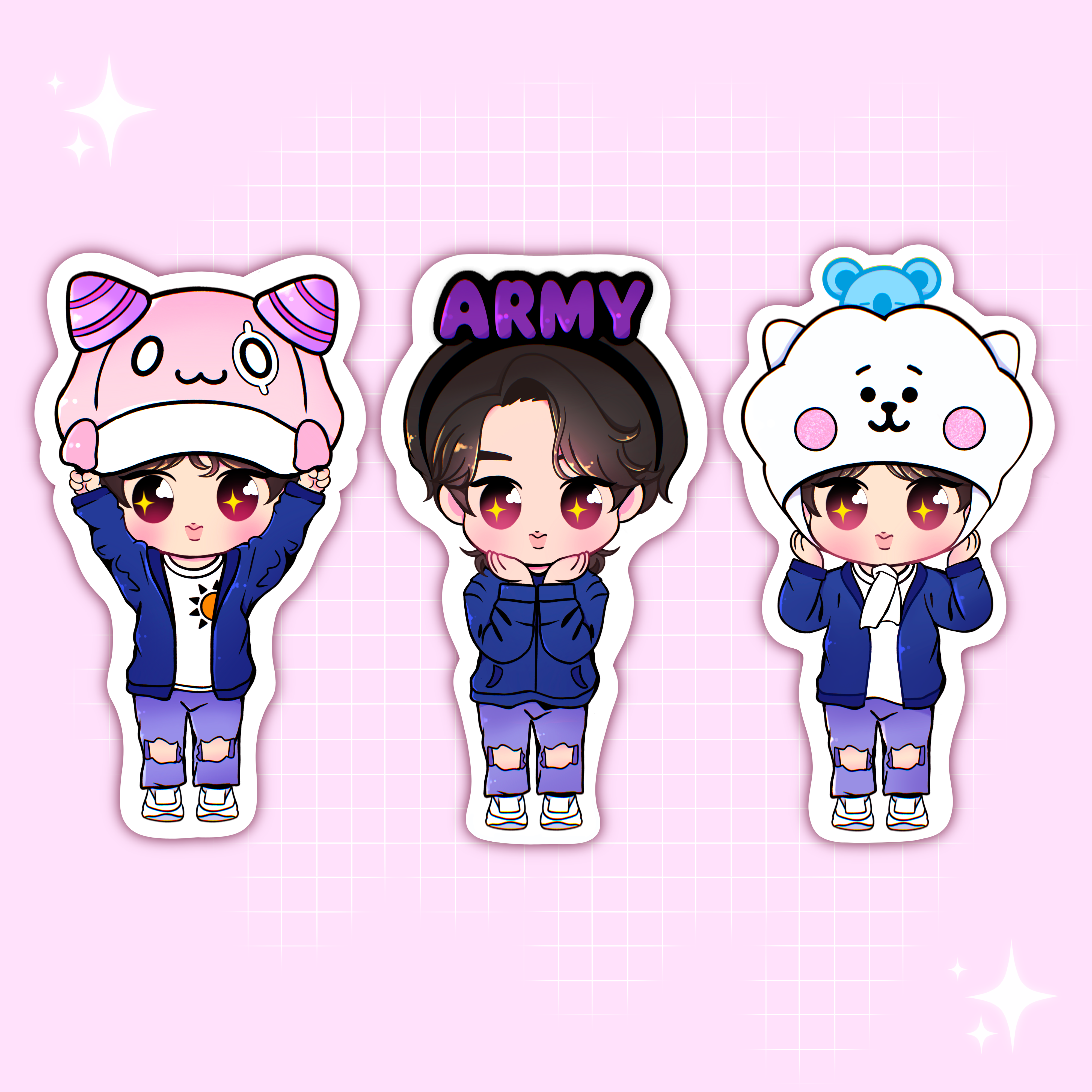 PTD Jinnie Seoul Stickers