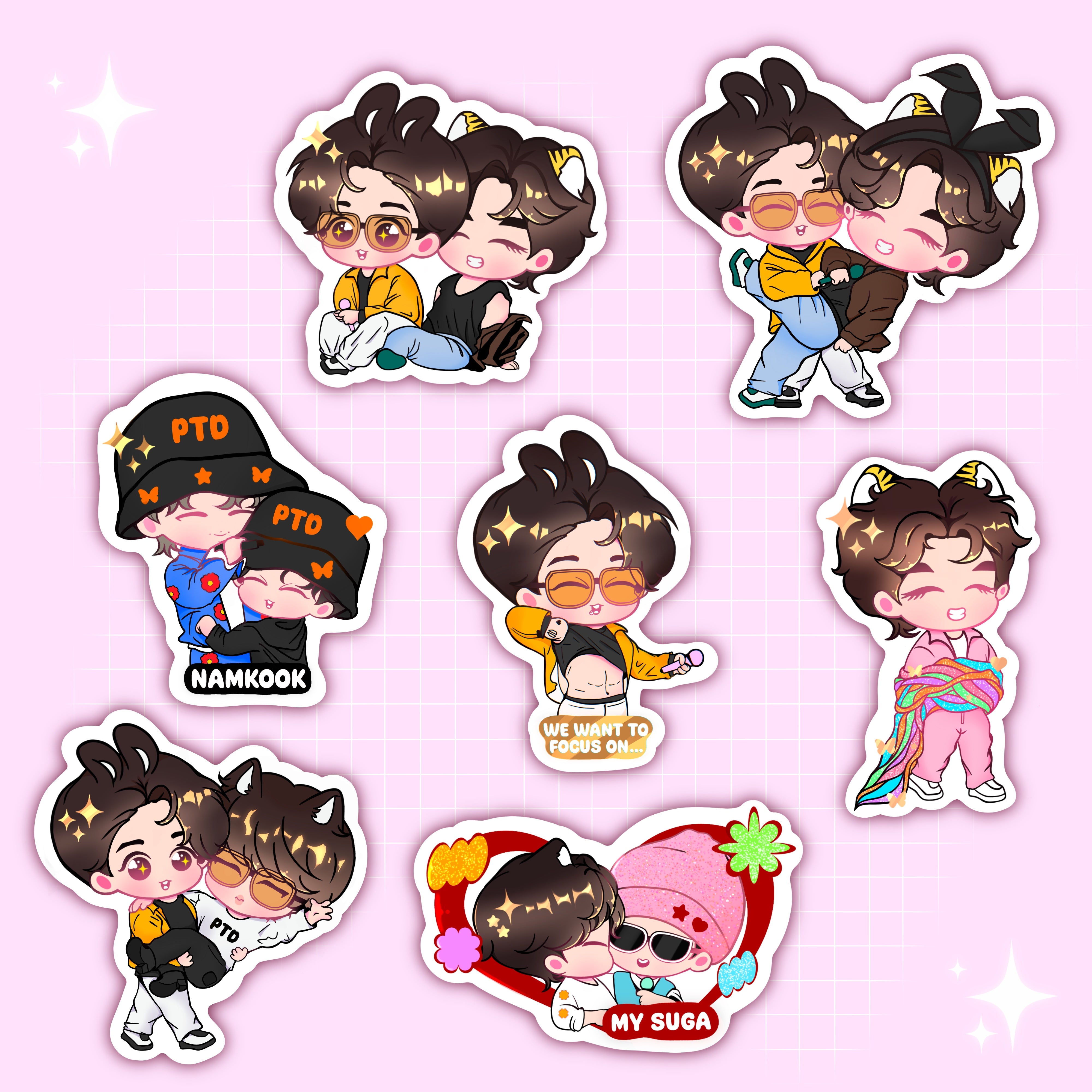 PTD Las Vegas stickers